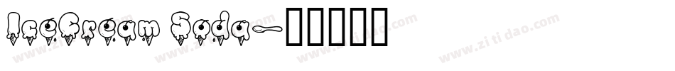 IceCream Soda字体转换